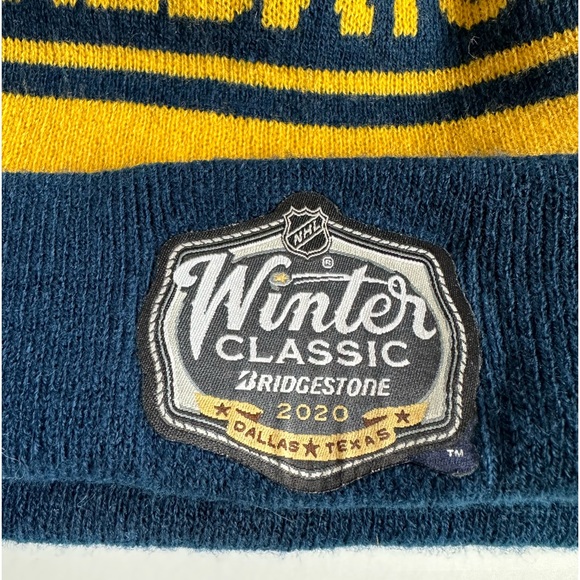 NHL Nashville Predators Winter Classic Dallas 2020 pom pom hat OS - Picture 5 of 6